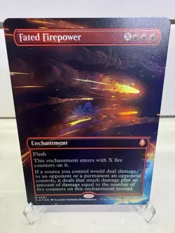 Fated Firepower (Borderless) Avatar: The Last Airbender Foil - Image 1