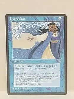 Magic the Gathering Hydroblast Ice Age 1995 NM Near Mint Condition - Image 1