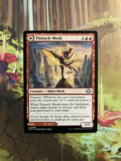 Pinnacle Monk [Modern Horizons 3] Foil Near Mint MTG - Image 1