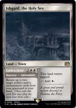 Ishgard, the Holy See Final Fantasy Magic MTG NM - Image 1