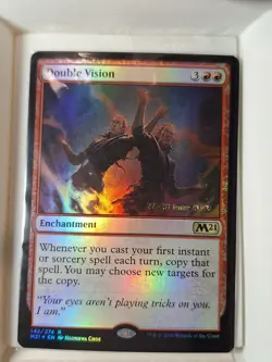 Double Vision - SEALED FOIL - Prerelease Promo - Magic the Gathering MTG Nice! - Image 1
