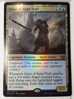 Geist of Saint Traft - Duel Deck: Blessed Vs. Cursed - Magic the Gathering MTG - Image 1