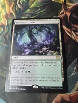 MTG Magic the Gathering Deathcap Glade (261/596) Innistrad Crimson Vow LP - Image 2