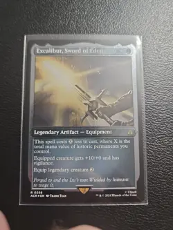 Excalibur, Sword of Eden (Foil Etched) Universes Beyond: Assassin's Creed Foil - Image 1