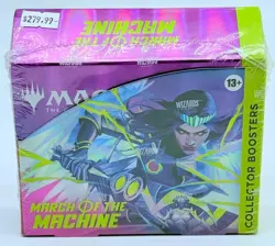 Magic the Gathering MTG March of the Machine Collector Booster Box SEALED - Image 1