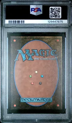 2025 MTG Smothering Tithe 7009 Sponge Bob Secret Lair Drop Foil PSA 8 - Image 2