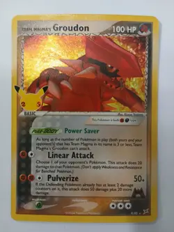 Team Magma's Groudon 9/95 Pokemon Celebrations Classic Collection Holo NM - Image 1