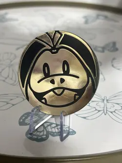 Pokemon TCG Jumbo Gold Fuecoco Coin - Image 1