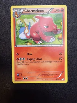Charmeleon 18/113 Legendary Treasures Regular/Non-Holo - Pokemon TCG - NM - Image 1
