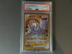 Mewtwo VSTAR (Secret) 086/078 Pokemon GO Holo PSA 10 - Image 1