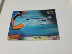 Topps Pokemon #39 Farewell, Raised Holo/Foil, Mewtwo Strikes Back, NM - Image 1