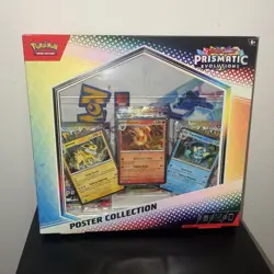 Pokemon TCG: Prismatic Evolutions Poster Collection Box SEALED - Image 1