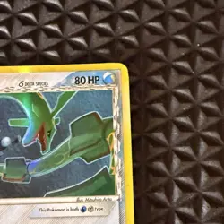 Rayquaza - (Delta Species) 16/110 Holon Phantoms Holo Pokemon TCG Moderate Play - Image 4