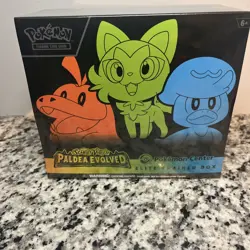 Pokemon Paldea Evolved Pokemon Center Elite Trainer Box ETB SEALED 820650853678 - Image 1