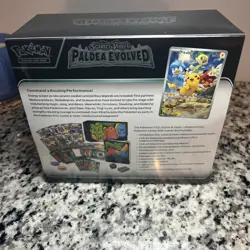 Pokemon Paldea Evolved Pokemon Center Elite Trainer Box ETB SEALED 820650853678 - Image 3