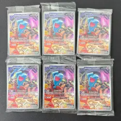 Pokemon TCG Team Rockets Wobbuffet 203 Destined Rivals ETB Promo (Sealed) 6 lots - Image 1
