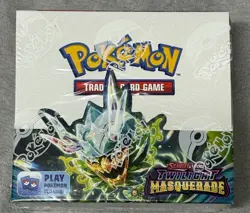 Pokemon TCG Twilight Masquerade Booster Box Factory Sealed - Image 1