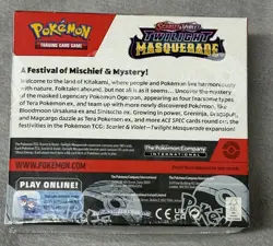 Pokemon TCG Twilight Masquerade Booster Box Factory Sealed - Image 3