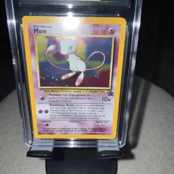 Mew Holo Pokemon League 2000 Movie Black Star Promos CGC Pristine 10 - Image 5