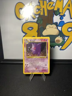 [VLP] Pokemon TCG Gengar 5/62 Fossil Unlimited Holo Rare Vintage 1999 WOTC - Image 4