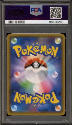 Pokemon Poncho-Wearing Leafeon Eevee Mega Camp. Japanese Holo Promo #142 PSA 10 - Image 2