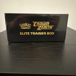 Pokemon TCG Sword & Shield Crown Zenith Elite Trainer Box ETB Sealed 820650851476 - Image 5
