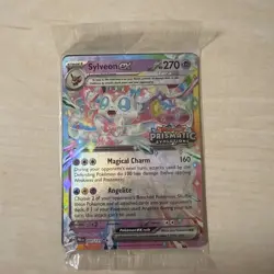 Pokemon Prismatic Evolutions Sylveon ex 041/131 Surprise Box Stamped Sealed QTY - Image 1