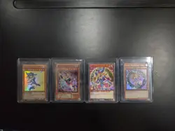 Yugioh Japanese Dark Magician Girl Ultra Rare YAP1-JP006 YU-01 Rush Duel Set - Image 1