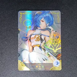 [V001] Rei Ayanami - Evangelion- Goddess Story SSR Holo Card - Anime Collectible - Image 1