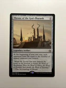 Magic: The Gathering Amonkhet Throne of the God-Pharaoh Rare Card #237 - Image 1