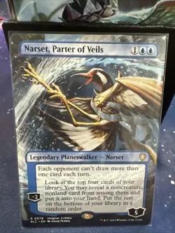 Narset, Parter of Veils (Borderless) Commander: Bloomburrow Regular - Image 1