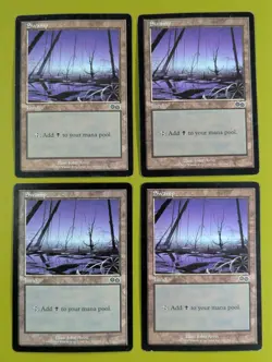 Swamp (342) x4 Urza's Saga 4x Playset Magic the Gathering MTG - Image 1