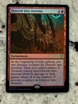 MTG: Commander Legends: Baldur's Gate: Foil Descent into Avernus: LP Condition - Image 1