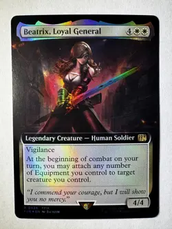Beatrix, Loyal General (Extended Art) #426 - MTG Final Fantasy - Foil Rare - Image 1