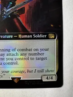 Beatrix, Loyal General (Extended Art) #426 - MTG Final Fantasy - Foil Rare - Image 4