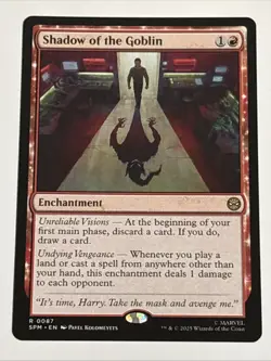 MTG Universes Beyond: Spider-man Shadow of the Goblin 0087 NM Rare - Image 1