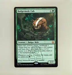 Magic the Gathering: Badgermole Cub Avatar: The Last Airbender Regular NM - Image 1