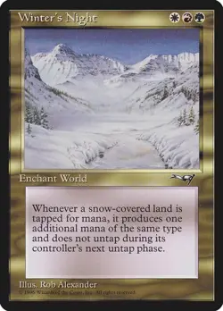 Winter's Night [Alliances] - Near Mint - MTG - Image 1