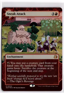 Sneak Attack Foil Enchanting Tales 50 LP x1 MTG Magic: the Gathering - Image 1