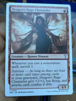 Red Mtg LOT 3x Dragon’s Rage Channeler Etc • White Border 1 Misprint Mtg (2275) - Image 3