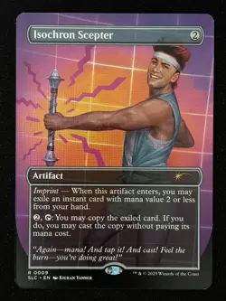 1x MTG Isochron Scepter - Secret Lair Countdown Kit (SLC) #9 - Magic - Image 1