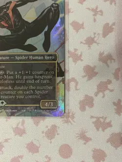 Spider-man MTG Miles Morales & Ultimate Spider-Man #M 0200 Foil Borderless - Image 4