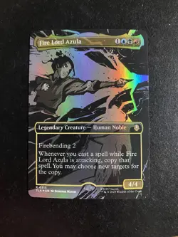 MTG - NM - Fire Lord Azula - Foil - Borderless - Avatar: The Last Airbender - Image 1
