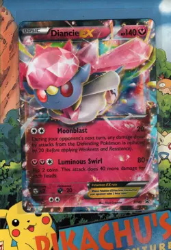 Pokemon TCG Diancie EX XY43 Black Star Promo Holo MP - Image 1