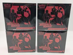 Lot of (4) Pokemon TCG SV Destined Rivals Elite Trainer Boxes ETB Factory Sealed - Image 1