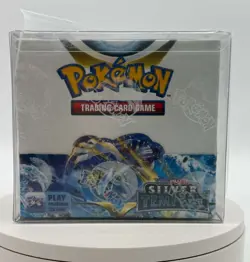 Auction #2 Pokemon SWSH Silver Tempest Booster Box SEALED w/ Soft Plastic Case - Image 1