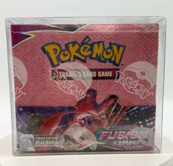 Pokemon SWSH Fusion Strike Booster Box SEALED w/ Soft Plastic Case - Image 1