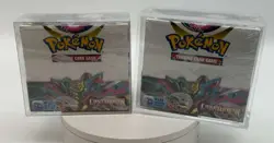 Lot of (2) Pokemon SWSH Lost Origin Booster Boxes SEALED w/ Acrylic Case - Image 1