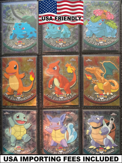 Pokemon Topps CHROME Series 1 - Complete set 78/78 - VERY GOOD/EXCELLENT cond. - Image 1