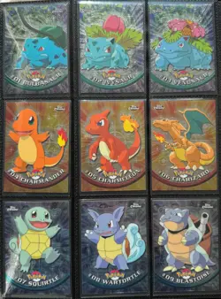 Pokemon Topps CHROME Series 1 - Complete set 78/78 - VERY GOOD/EXCELLENT cond. - Image 2